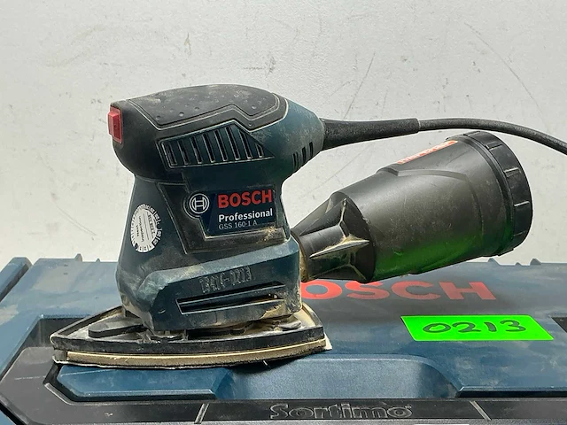 2017 bosch gss 160 vlak-/ deltaschuurmachine - afbeelding 1 van  4