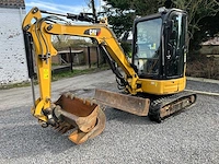2017 caterpillar / cat 303e cr cat 303e cr – 2017 – 3,3t – cabine – snelkoppeling – 4 emmers – hulphydrauliek