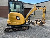2017 caterpillar / cat 303e cr cat 303e cr – 2017 – 3,3t – cabine – snelkoppeling – 4 emmers – hulphydrauliek - afbeelding 13 van  18