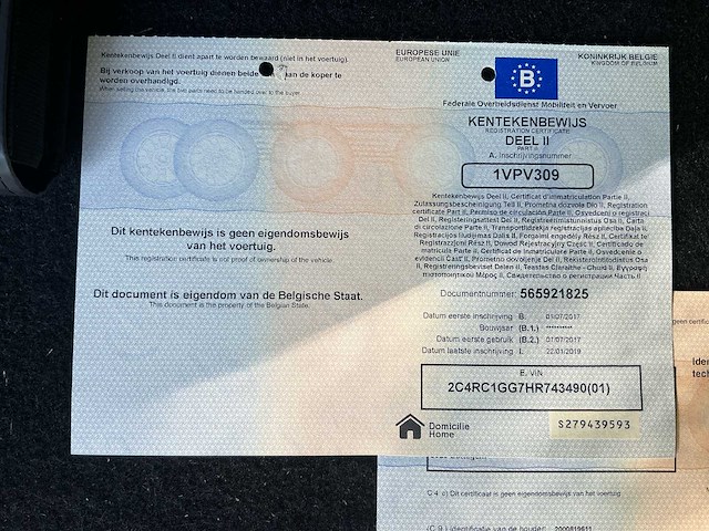 2017 chrysler pacifica lichte vracht - afbeelding 32 van  39