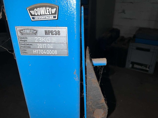 2017 cowley hpb38 buigmachine - afbeelding 1 van  1