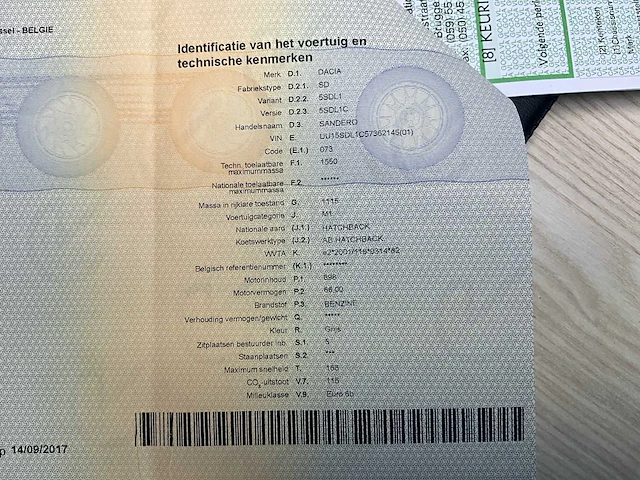 2017 dacia sandero stepway - afbeelding 28 van  37