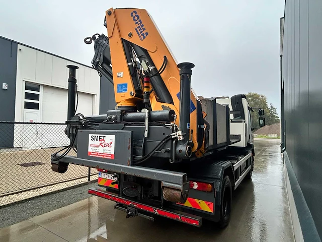 2017 daf lf 290 euro 6 haakarmsysteem met copma 180.4 hijskraan - afbeelding 19 van  25