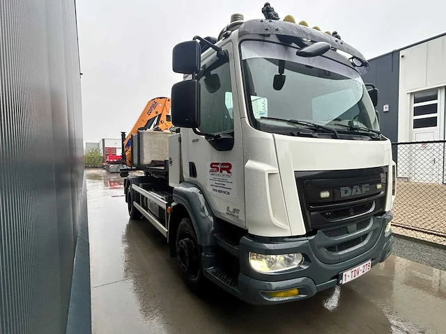 2017 daf lf 290 euro 6 haakarmsysteem met copma 180.4 hijskraan - afbeelding 20 van  25