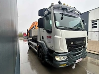 2017 daf lf 290 euro 6 haakarmsysteem met copma 180.4 hijskraan - afbeelding 20 van  25