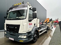 2017 daf lf 290 euro 6 haakarmsysteem met copma 180.4 hijskraan - afbeelding 21 van  25