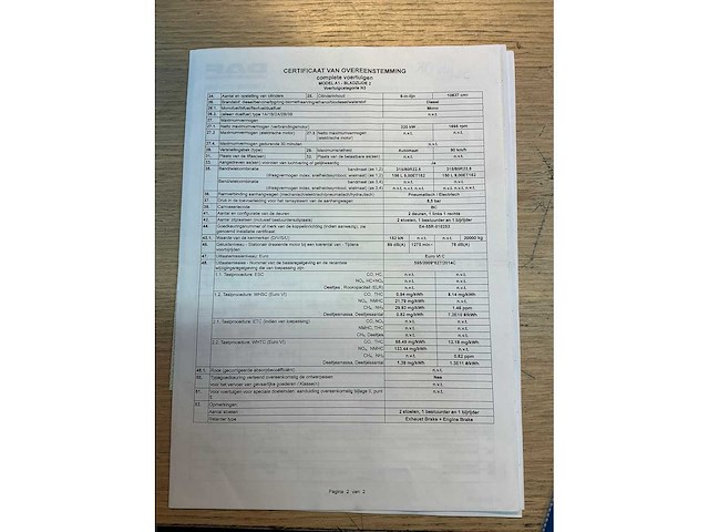 2017 daf xf 440ft vrachtwagen - afbeelding 20 van  32