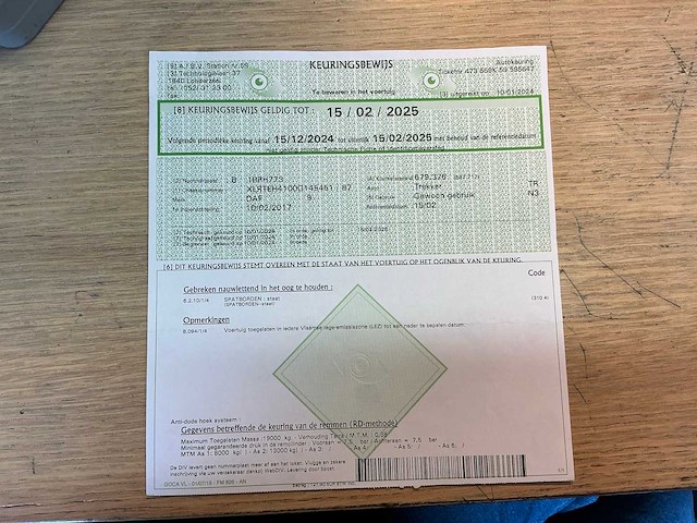 2017 daf xf 440ft vrachtwagen - afbeelding 22 van  32