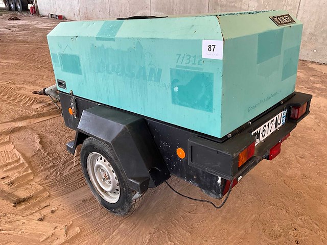 2017 doosan 7/31e mobiele compressor - afbeelding 9 van  9