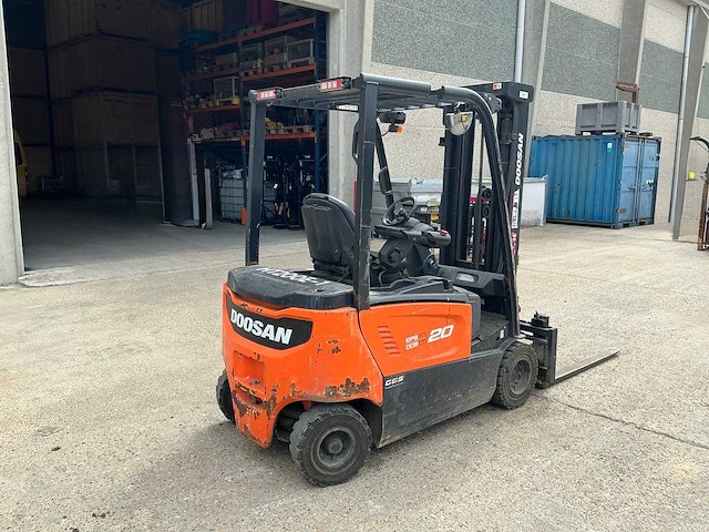 2017 doosan b20x-7 vorkheftruck - afbeelding 8 van  13