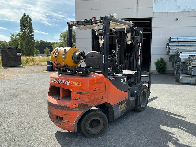 2017 doosan g35c-5 vorkheftruck - afbeelding 10 van  16