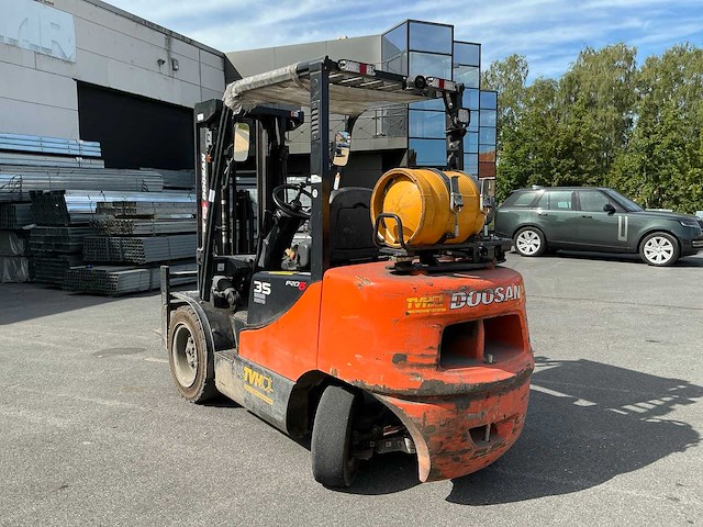 2017 doosan g35c-5 vorkheftruck - afbeelding 15 van  16