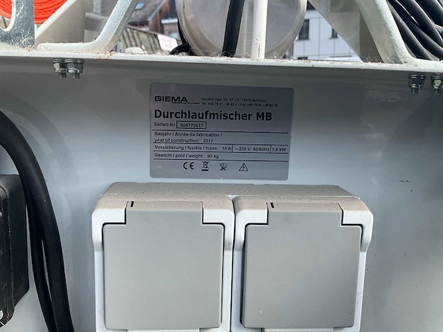 2017 durchlaufmischer mb dwangmenger - afbeelding 5 van  13
