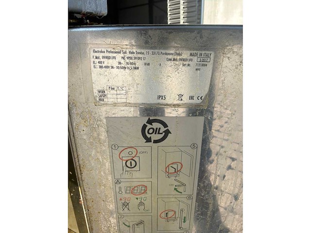 2017 electrolux e9fred1jfo friteuse - afbeelding 5 van  8