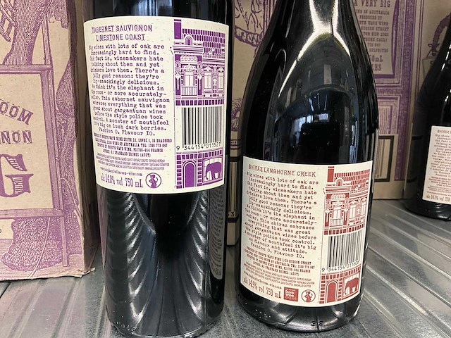 2017 elephant in the room rode wijn (20x) - afbeelding 2 van  3