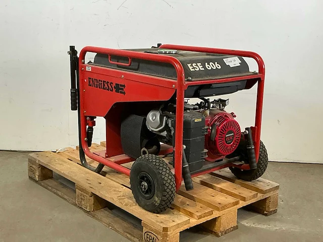 2017 endress ese 606 dhg-gt duplex aggregaat benzine 6,5kva 1x ra 1x400v - afbeelding 1 van  12