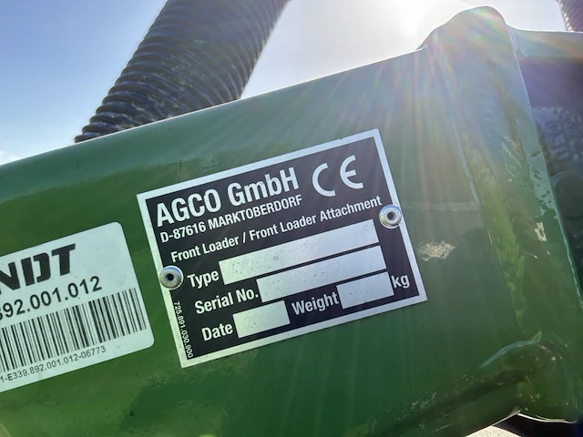 2017 fendt 4x75 frontheflader met schepbak - afbeelding 13 van  21