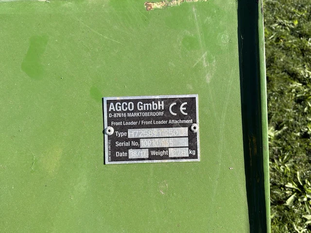 2017 fendt 4x75 frontheflader met schepbak - afbeelding 14 van  21
