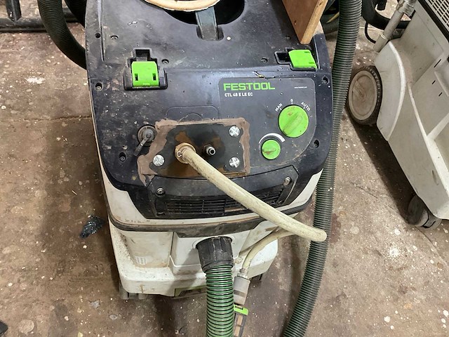 2017 festool ctl 48 e le ec mobiele industriële stofzuiger - afbeelding 5 van  7