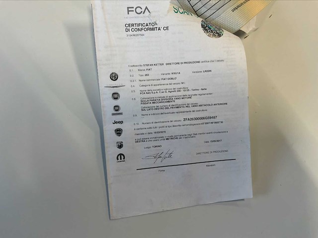 2017 fiat ontgrendelt cargo maxi car - afbeelding 13 van  22