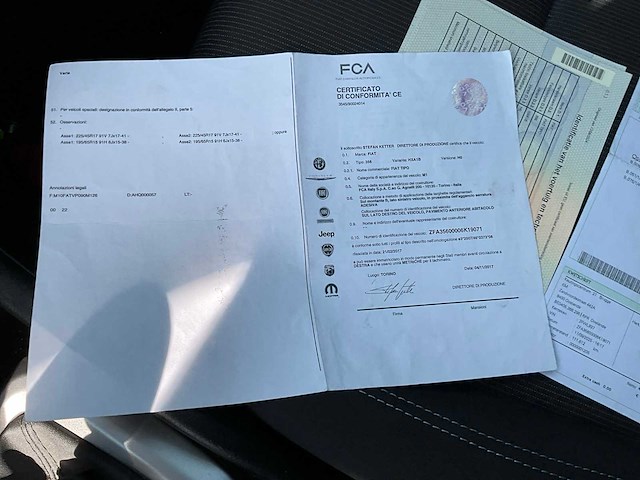 2017 fiat tipo personenauto - afbeelding 10 van  25