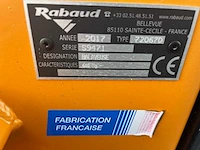 2017 flap rabaud sleepveeg 1800 een rabaud gesleepte veeg 1800 a – 2017 – breedte 1,80 m - afbeelding 6 van  7