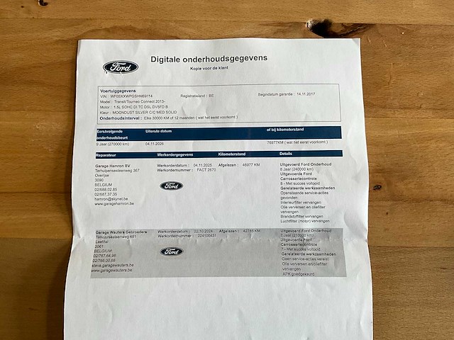 2017 ford transit connect l2 - 48 500 km - afbeelding 15 van  29