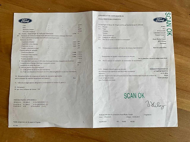 2017 ford transit connect l2 - 48 500 km - afbeelding 21 van  29