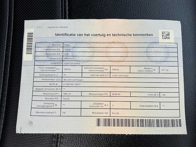 2017 ford transit - afbeelding 49 van  59