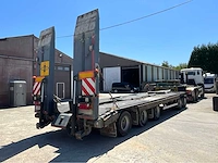 2017 galtrailer low-loader transport trailer - afbeelding 9 van  13