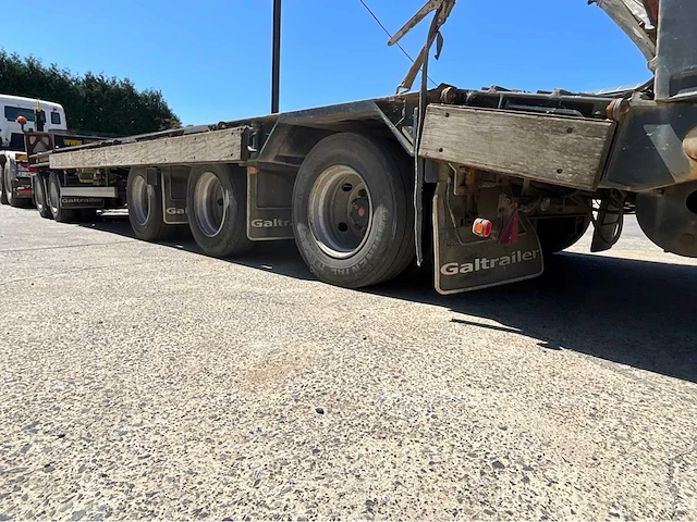 2017 galtrailer low-loader transport trailer - afbeelding 2 van  13