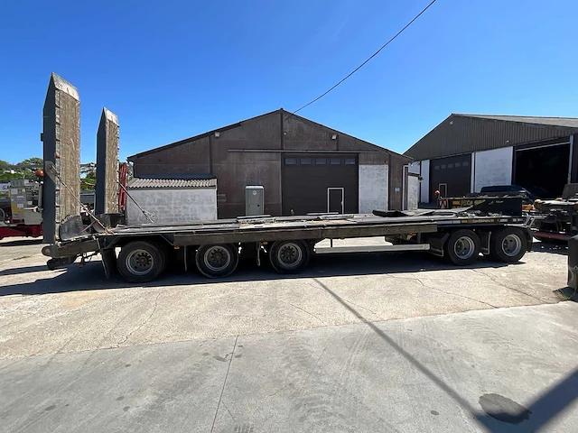 2017 galtrailer low-loader transport trailer - afbeelding 10 van  13