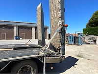 2017 galtrailer low-loader transport trailer - afbeelding 1 van  5