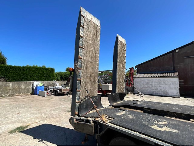 2017 galtrailer low-loader transport trailer - afbeelding 3 van  5