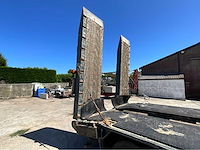 2017 galtrailer low-loader transport trailer - afbeelding 3 van  5