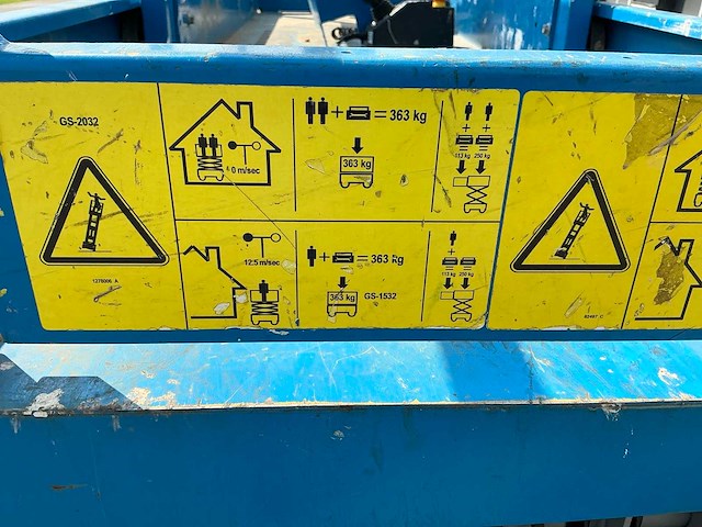 2017 genie gs-2032 hoogwerker - afbeelding 6 van  18