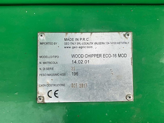 2017 geo eco 16 houthakselaar - afbeelding 2 van  11