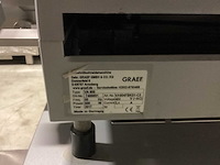 2017 graef va800 met interleaver tafelsnijmachine - afbeelding 4 van  8