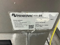 2017 henkovac d3 industriële vacuümverpakkingsmachine - afbeelding 7 van  7