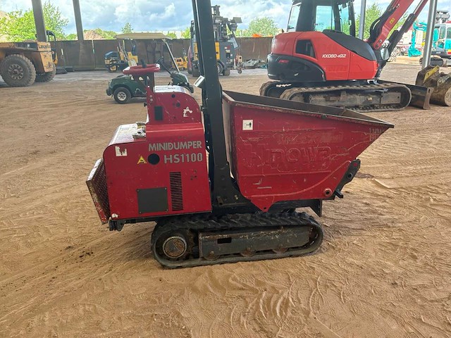 2017 hinowa hs1100 minidumper - afbeelding 6 van  9
