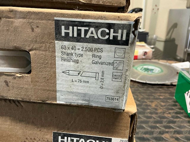 2017 hitachi nr1890dbcl tacker - afbeelding 3 van  11