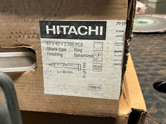 2017 hitachi nr1890dbcl tacker - afbeelding 11 van  11