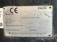 2017 hitachi zx210lc-6 rupsgraafmachine - afbeelding 6 van  23