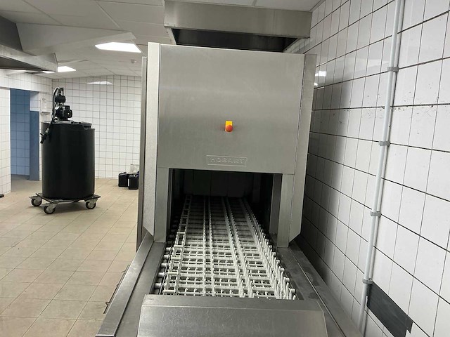 2017 hobart ftni-l-a industriële korf- en bandtransport vaatwasmachine - afbeelding 2 van  24