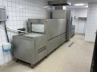 2017 hobart ftni-l-a industriële korf- en bandtransport vaatwasmachine - afbeelding 1 van  24