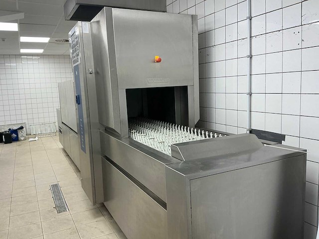 2017 hobart ftni-l-a industriële korf- en bandtransport vaatwasmachine - afbeelding 12 van  24