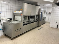 2017 hobart ftni-l-a industriële korf- en bandtransport vaatwasmachine - afbeelding 20 van  24