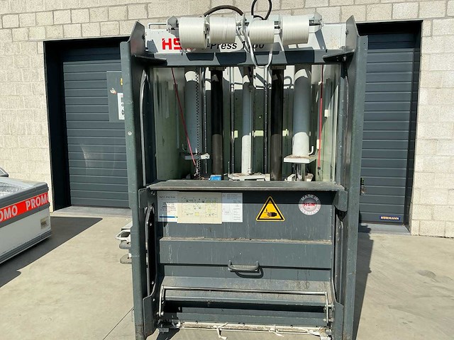 2017 hsm v-press 1160 max afvalpers - afbeelding 1 van  11