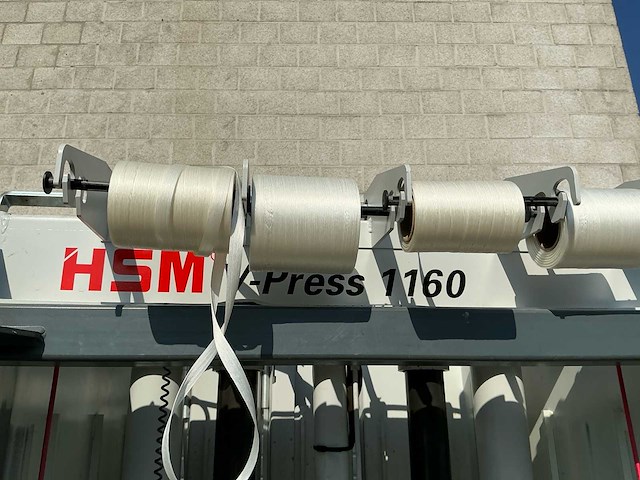 2017 hsm v-press 1160 max afvalpers - afbeelding 2 van  12