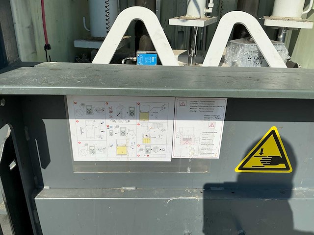 2017 hsm v-press 1160 max afvalpers - afbeelding 12 van  12